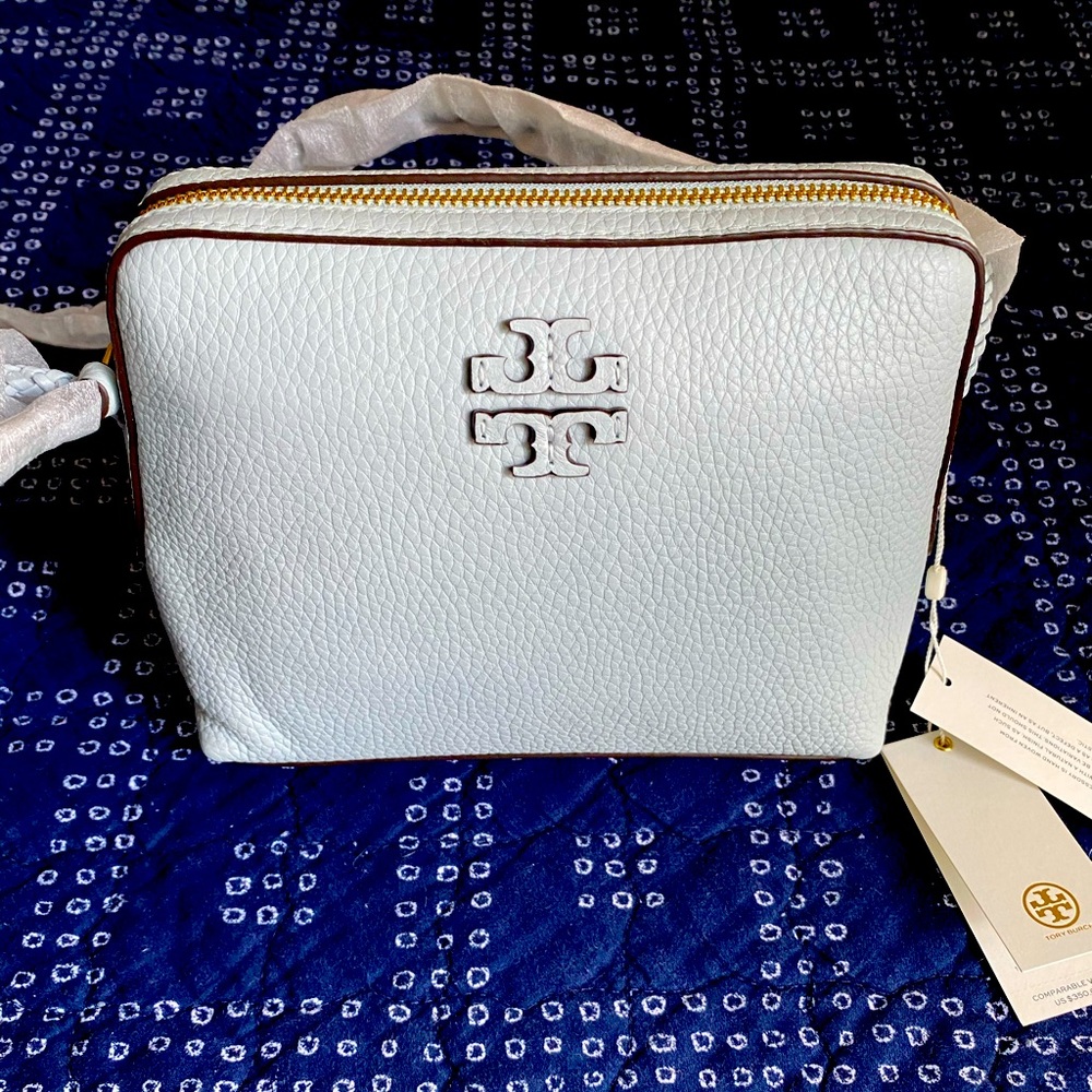Tory Burch Taylor Camera Bag - Seltzer Blue